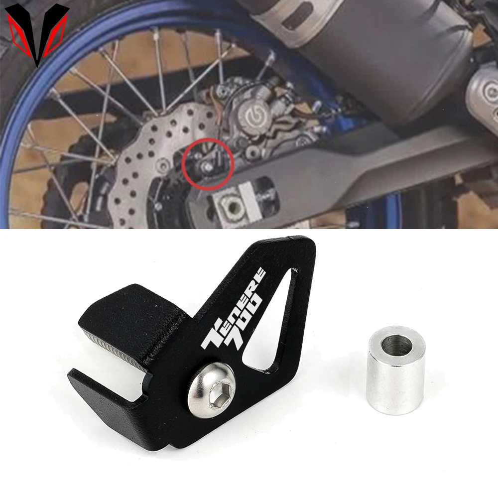 

Rear ABS Sensor Guard Cover Protector For YAMAHA TENERE700 Tenere 700 XTZ690 2019 2020 2021 2022 Motorcycle CNC Aluminum Parts
