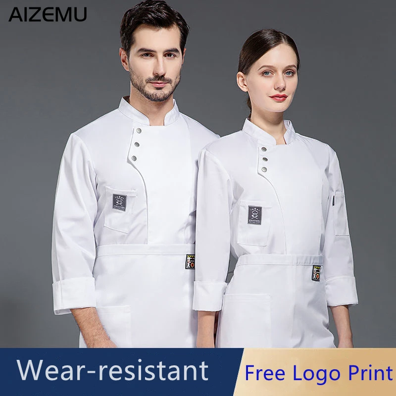 Chef Uniform Hotel Restaurant Kitchen Long Chef Clothing Hotel Restaurant Long Aliexpress