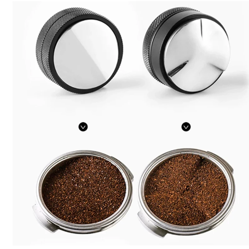 Adjustable 304 Stainless Steel Coffee Distributor Espresso Tamper 51/53/54/58/58.35mm Available For Most Portafilter