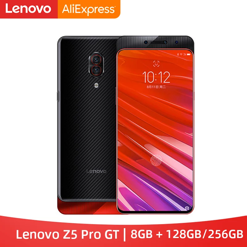  Original Lenovo Z5 Pro GT Snapdragon 855 Smartphone 8GB RAM 256GB ROM 6.39'' In-Screen Fingerprint 