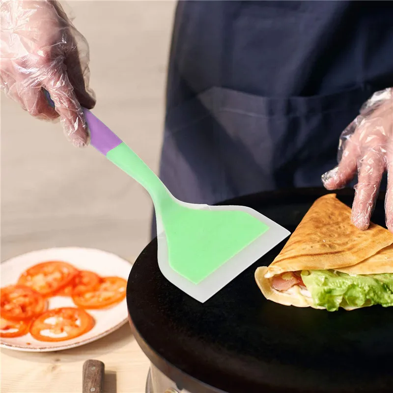 Non-Stick Silicone Spatula Home Kitchenware Cooking Utensils Beef Meat Cake Scraper Shovel Household Kitchen Accessories silicone spatula cake scraper baking tools steak spatula