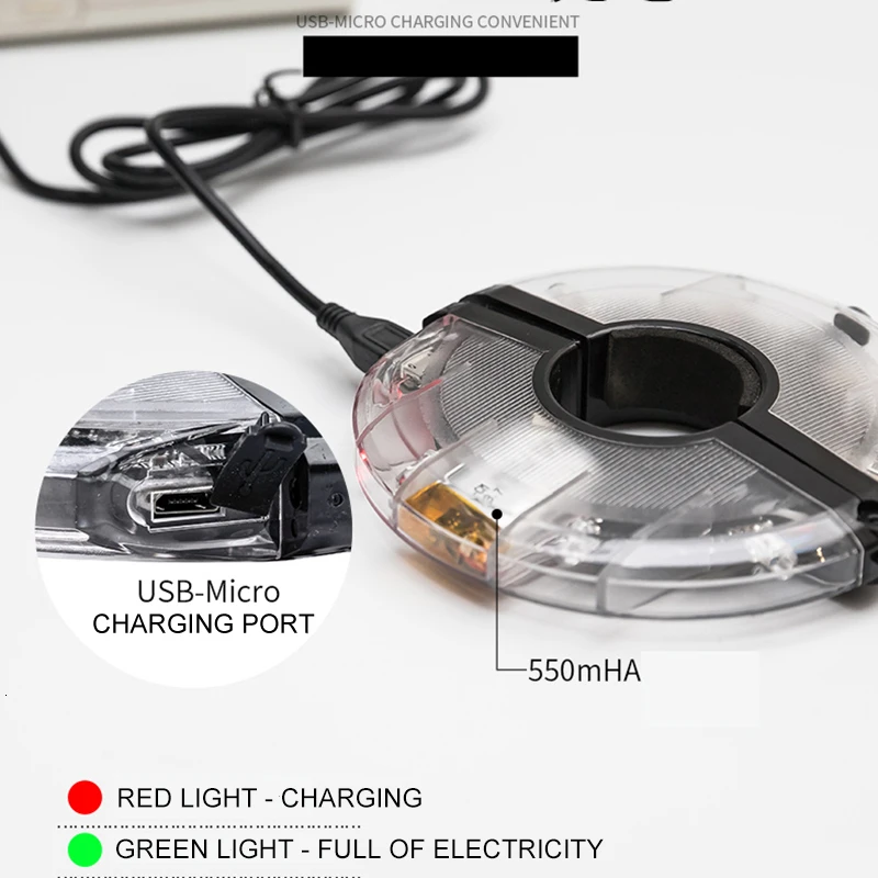 JLETOLI USB Перезаряжаемые велосипедные втулки светильник светодиодная велосипедная спица колесо Предупреждение светильник Водонепроницаемый ночной езды на велосипеде аксессуары для езды на велосипеде