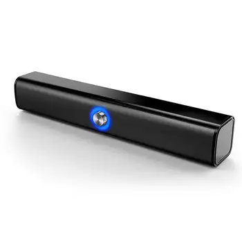 

Bluetooth 5.0 TF Card Support 2x10W Stereo Audio TV Subwoofer Desktop Computer Stage Soundbar Speakers Aux Portable Mini Home