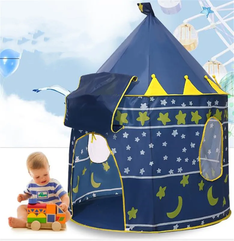 Игровая палатка портативная складная Tipi Prince детская для мальчиков игровой домик