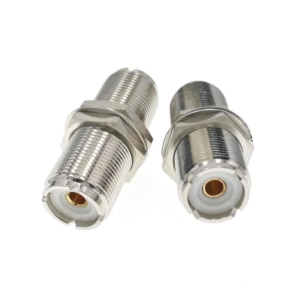 Длинный UHF Female SO-239 к SO239 Jack переборочная головка RF адаптер Коннектор для телефона |
