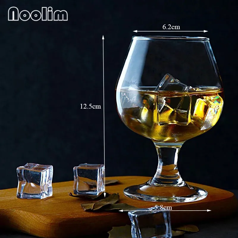 2pcs M 2 шт./лот бренди короткая чашка кристалл бокал для вина для бара Прозрачный коктейль пивной бокал es питьевой виски Snifters сигары чашки - Цвет: 2pcs M