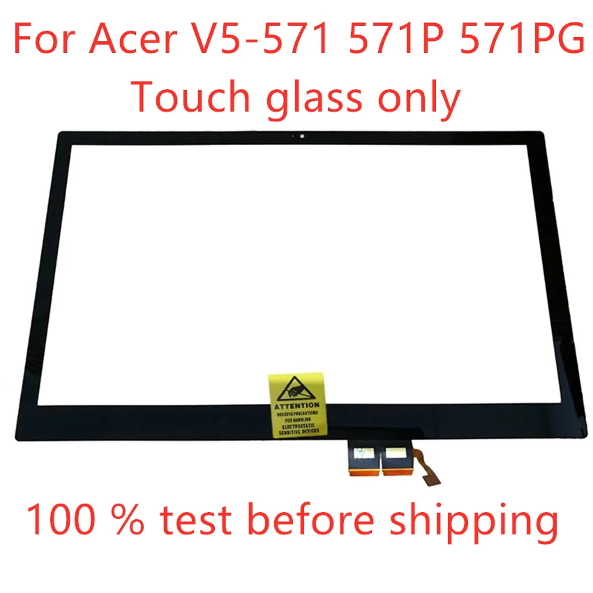 New Touch Screen Glass Lens Digitizer replacement 15.6&quot For Acer Aspire V5-571PG V5-571 V5-571G V5-571P laptop | Компьютеры и офис