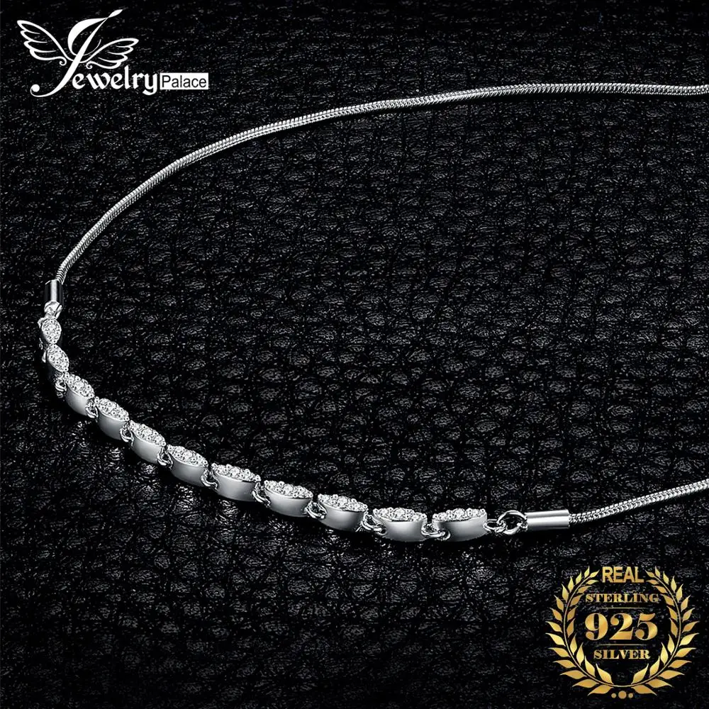 Женский браслет из стерлингового серебра 925 пробы JewelryPalace с цепочкой в виде змеи