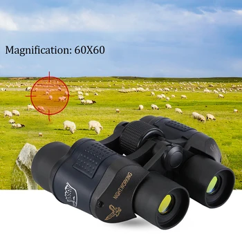 

Waterproof High Clarity Telescope 60X60 Outdoor Hunting Night Vision Binoculars for Outdoor Playing Sport Ornaments