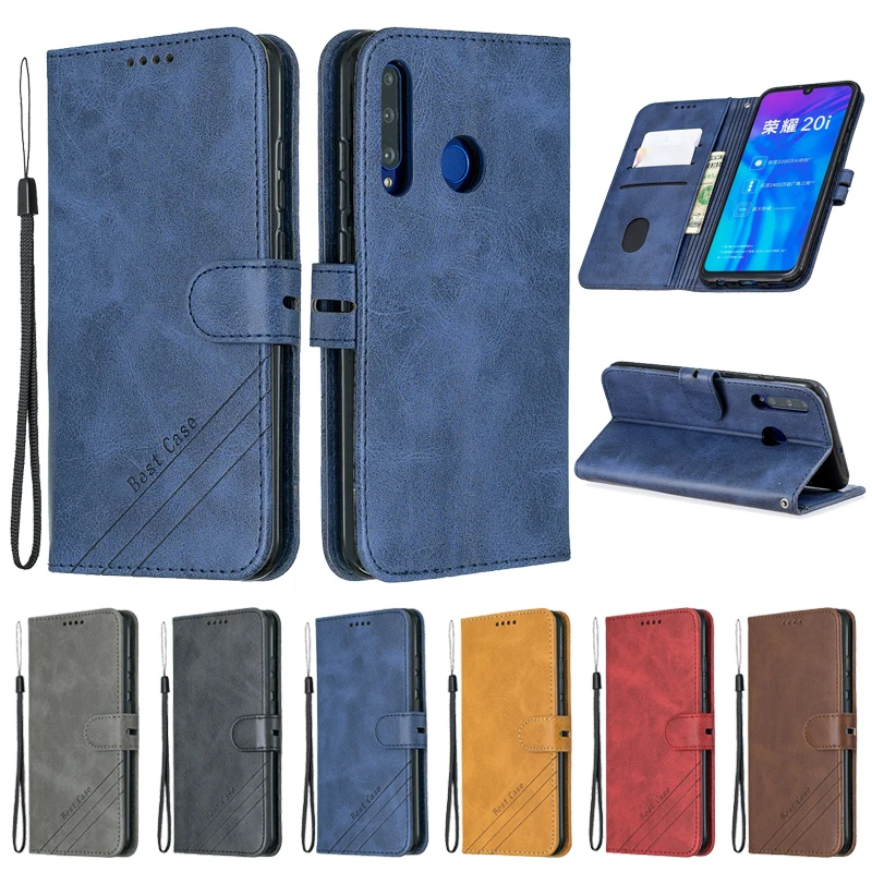 

Huawei Honor 10i Case Leather Flip Case on For Coque Huawei Honor 10i 20i 10 Lite Phone Case Cover Luxury Magnetic Wallet Cover