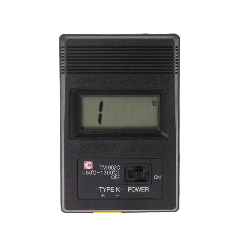 TM-902C измеритель температуры K Тип lcd Цифровой термометр термопары зонд 1300 U1JB