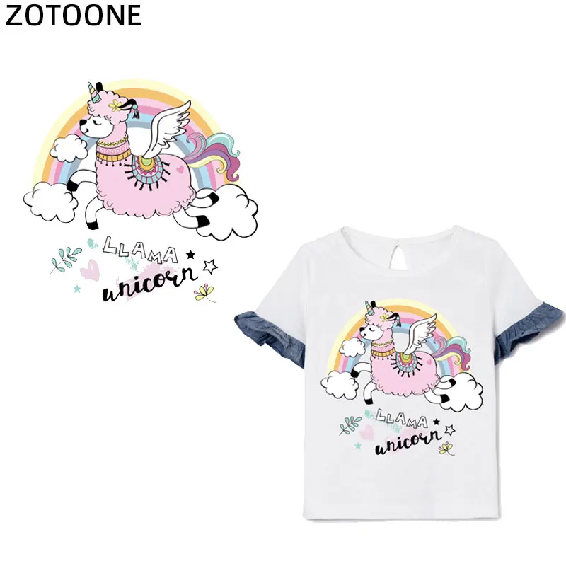 ZOTOONE набор симпатичных нашивок с животными для детской одежды футболка сделай