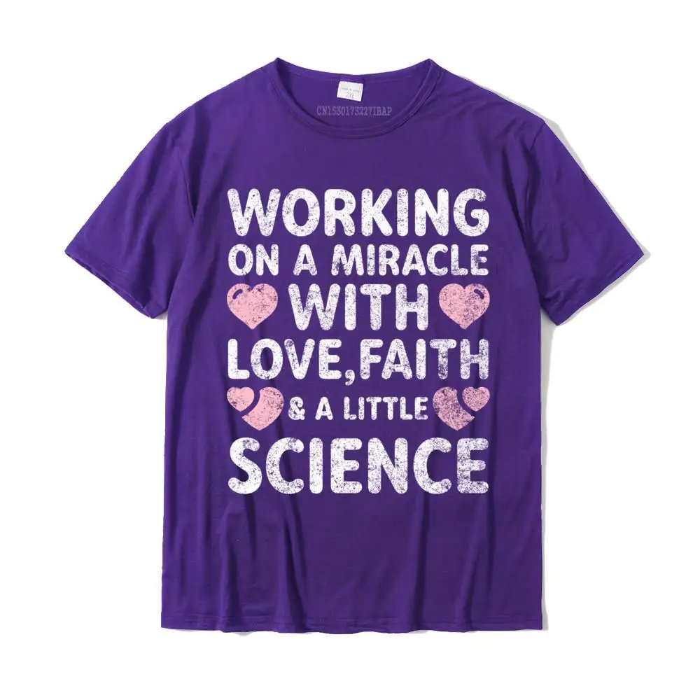 Fitness Tight T-shirts Design Short Sleeve Plain Crew Neck All Cotton Tops Tees Design Tees for Men Summer Autumn Positive IVF Support Transfer Day T-Shirt IVF Gift Shirt Long Sleeve T-Shirt__MZ17248 purple
