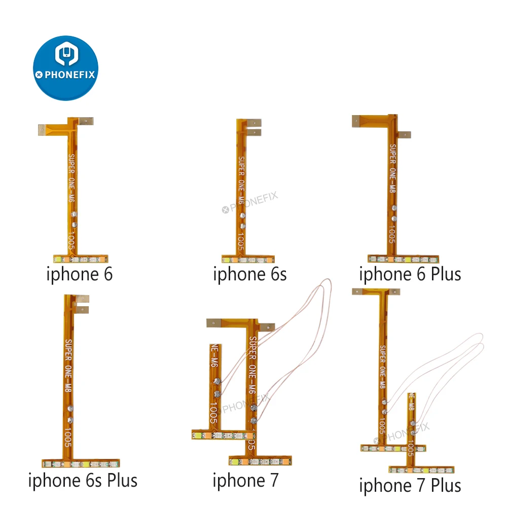 Loud Speaker LED Glow Flex Cable Light Colorful DIY Glowing Smartphone Music Lamp For iPhone 7 7P 6 6P 6S Plus Repair | Инструменты