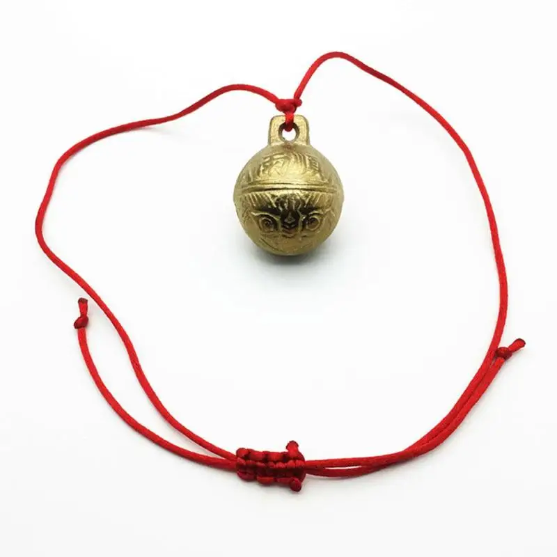 Camping Bear Bell 37mm Hot Varieties Chinese Tibetan Bells Tiger Gift Bell Head Brass