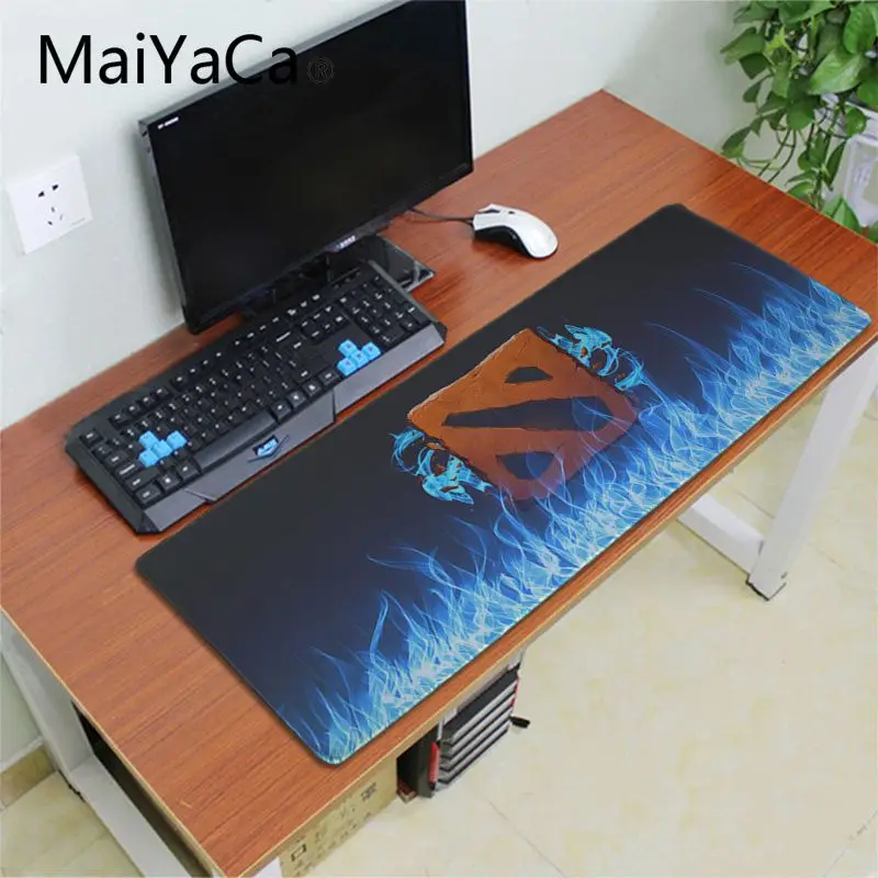 MaiYaCa dota2 обои красивый коврик для мышки в стиле аниме большая акция Россия игровой коврик для мыши xl клавиатура ноутбук ПК ноутбук Настольный коврик - Цвет: Lock Edge 40X90cm