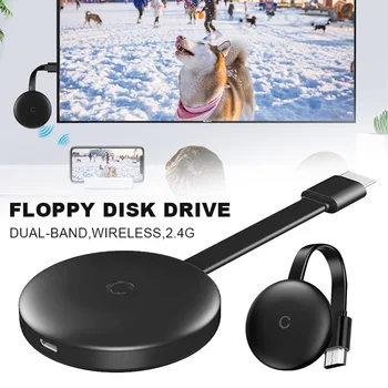 

New Hot Phone Screen to HDMI Adapter Dual-band 2.4G Wireless Portable for Office Home