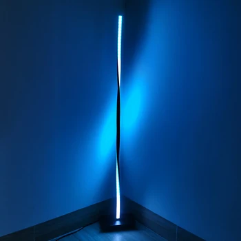 

Modern LED Corner Floor Lamps Living Room Standing Decorative Atmosphere Lamp Bedroom Decoration Stand Lights Indoor Lighting