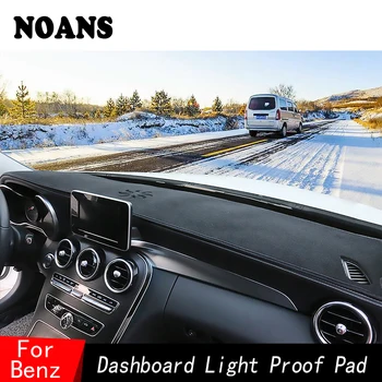 

NOANS For Mercedes Benz W212 C207 W203 W204 ML GLK C Class E Class Dashmat Dashboard Cover Sun Shade Car Styling Accessories