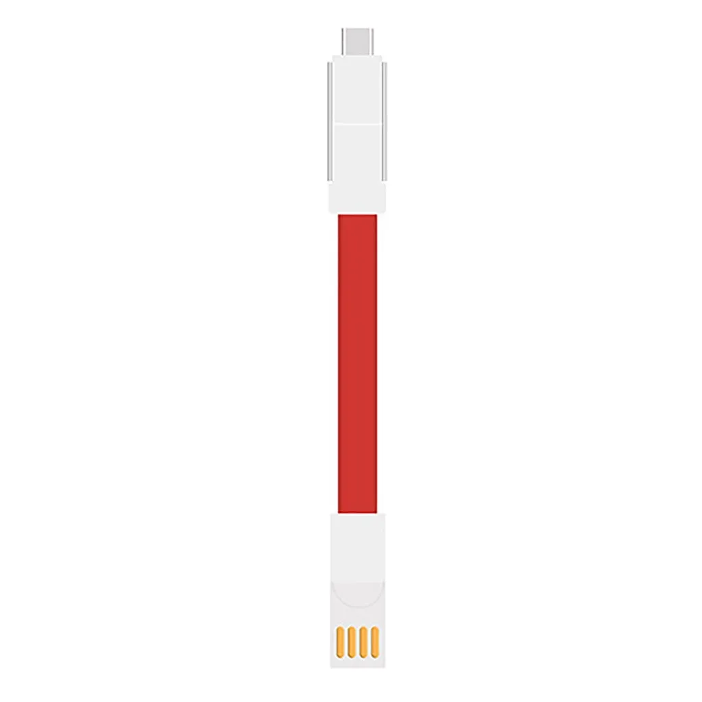 RD USB кабель Micro USB кабель для передачи данных для IPhone Android type-c светильник и портативный 3 в 1 быстрая зарядка USB кабель для передачи данных - Цвет: RD