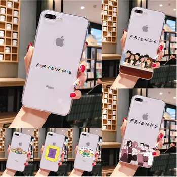 

Babaite Friends tv Smart Cover Transparent Soft Shell Phone Case for iPhone 6S 6plus 7 7plus 8 8Plus X Xs MAX 5 5S XR 11 pro max