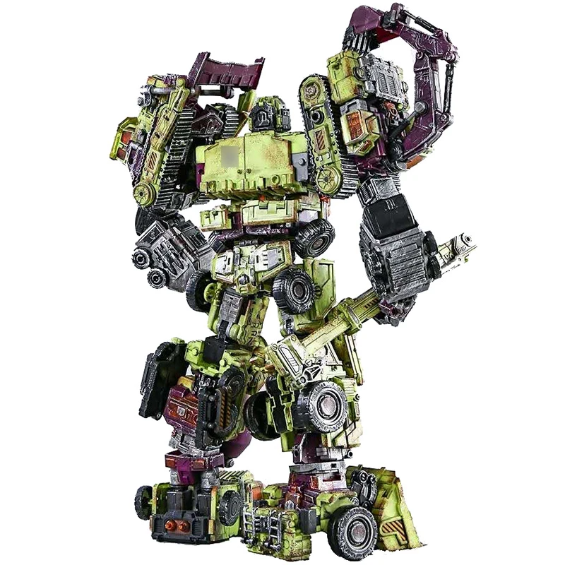 NBK Devastator Transformation Boy Toy Oversized Battle Damaged Ver Action Figure