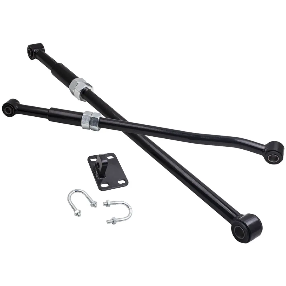 Передние и задние Регулируемые штанги для Nissan Patrol GQ Y60 GU Y61 Panhard Arm Rod Black|Рычаги