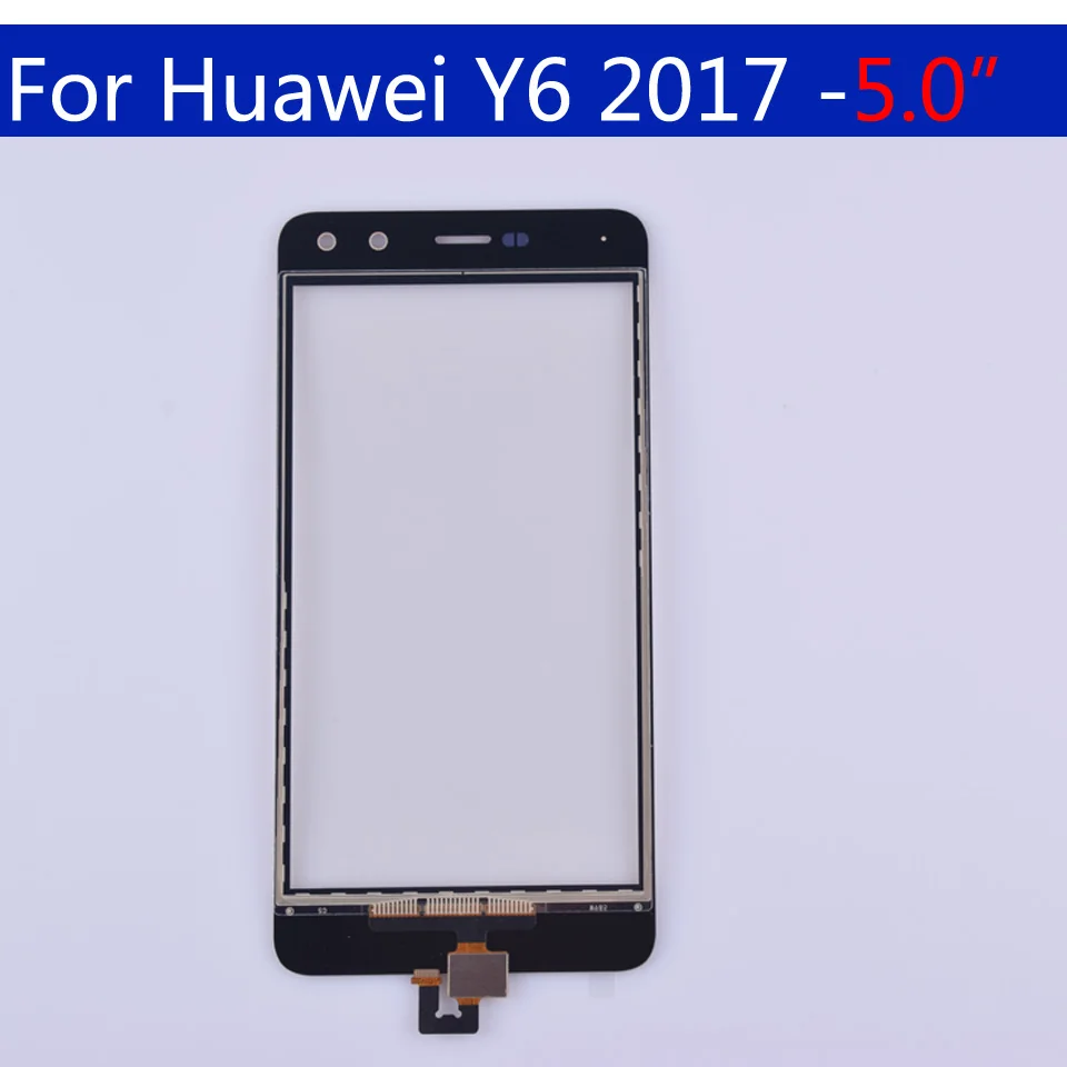 10 шт./партия 5," сенсорный экран для huawei Y6 MYA-L03 MYA-L23 L02 L22 сенсорный экран Сенсорная панель дигитайзер для hauwei Nova Young
