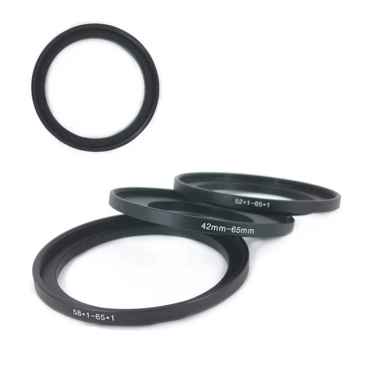 

M42-M65 M52-M65 M58-M65 42-65 52-65 58-65 62 to 65mm Thread Ring Adapter for Camera Helicoids Extension Tube Lens Modification