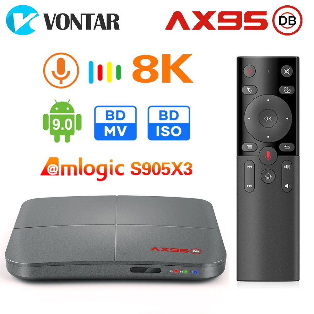 Sale Top-Box Smart-Tv-Set Google-Player Ax95 Db Android 9.0 Amlogic S905x3 Support-Dolby 4K 1005001345571439