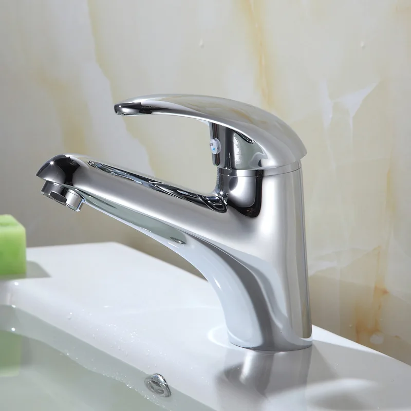 

Tianrun Single Bore And Cold Mixing Valve Faucet Toilet Ceramic Washbasin Single Handle Leading Radius Basin Faucet
