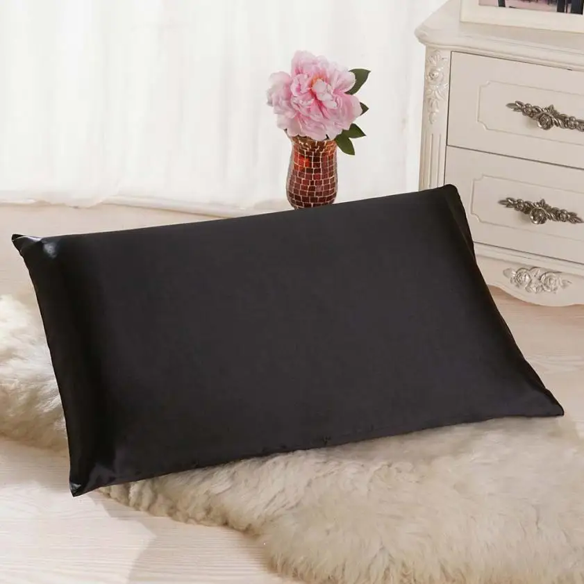 30 Pillow Case 30*50 Rectangle Cushion Cover Silk Throw Pillowcase Free Drop Shipping | Дом и сад