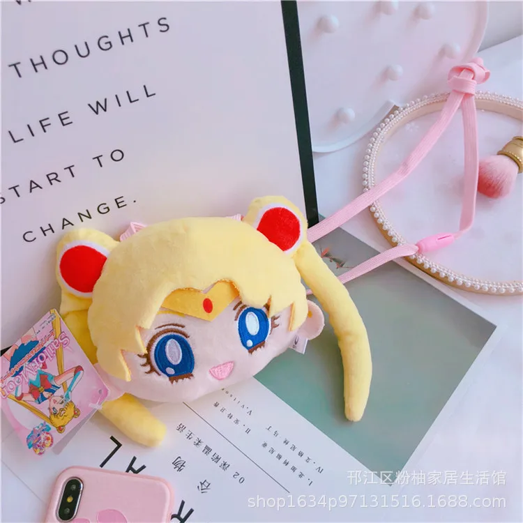 

New Style Pretty Girl Warrior Usagi Small Rabbit Plush Shoulder Bag Traffic Wallet Purse