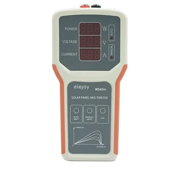 

Smart MPPT solar panel multimeter for energy systems solar panel tester VOC testing power meter WS400A