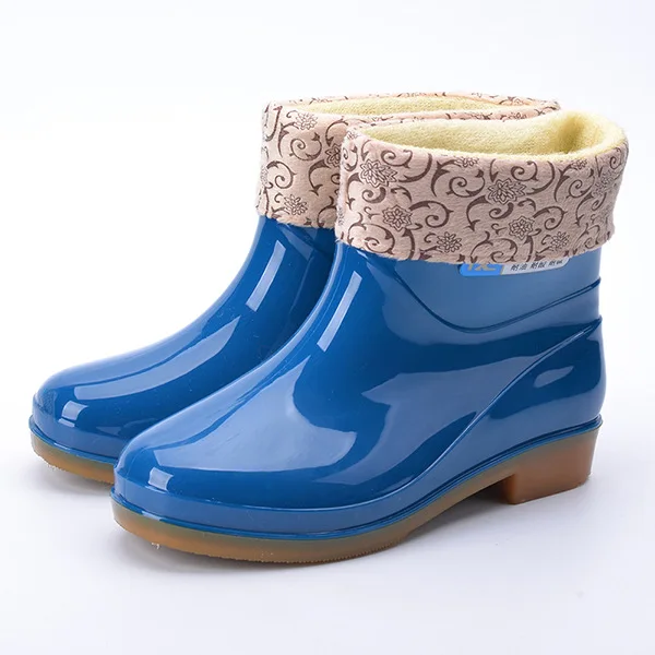 Женские резиновые сапоги; утепленная водонепроницаемая обувь; унисекс; нескользящая рабочая обувь для сада и кухни; обувь для мытья автомобиля; ghn