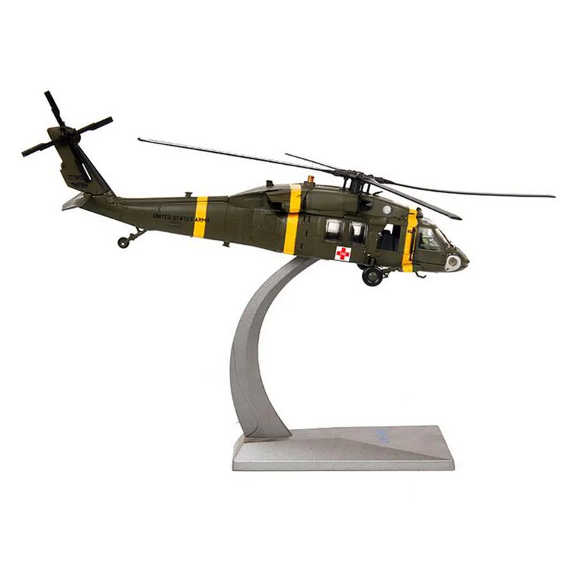 2 цвета 1/72 масштаб ястреб UH-60 военный вертолет истребитель самолет статическая литая металлическая модель самолета взрослые военные коллекционные игрушки