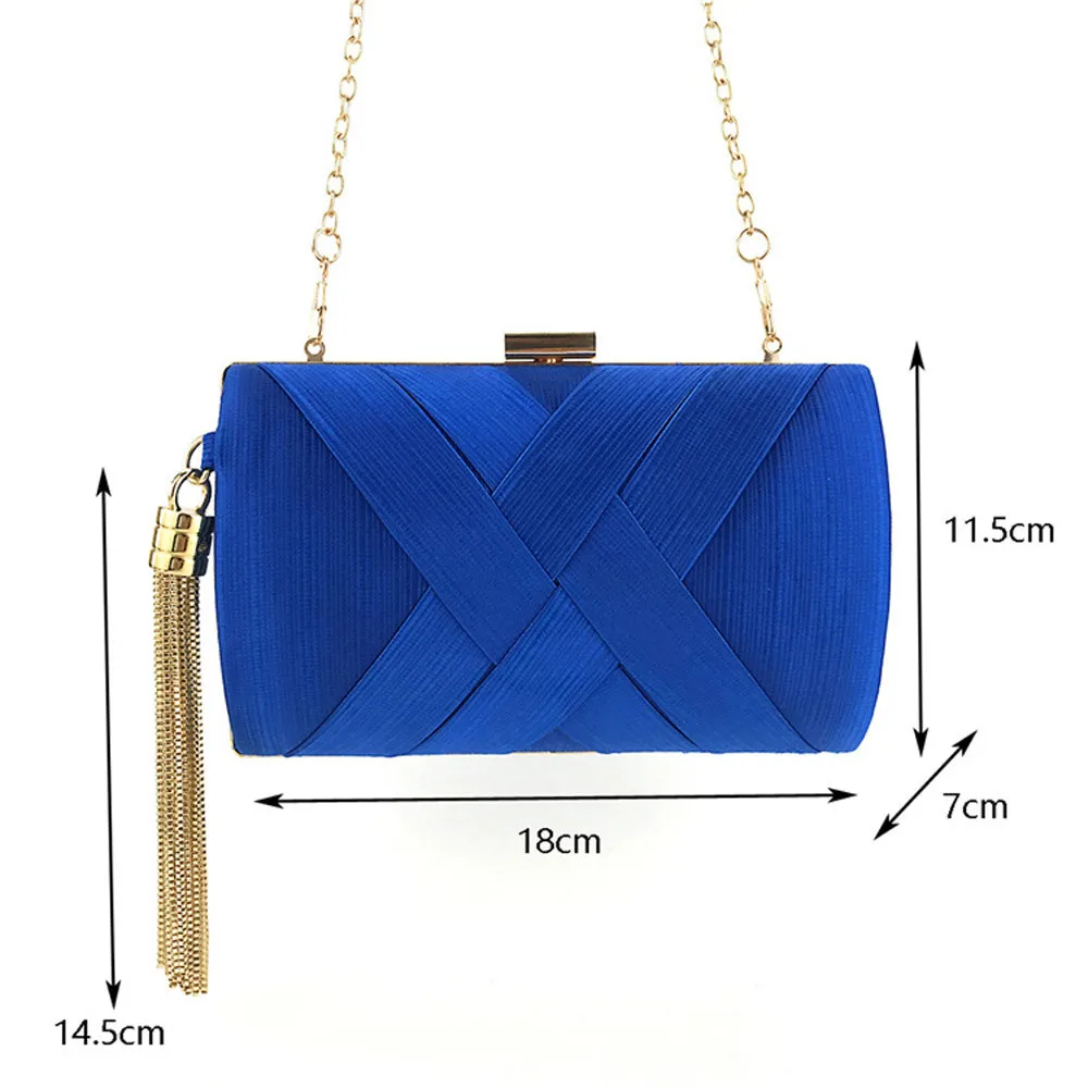 Handbags Luxury Designer Women Fashion Tassel Clutches Evening Bags Handbags Wedding Purse Minaudiere#YL5