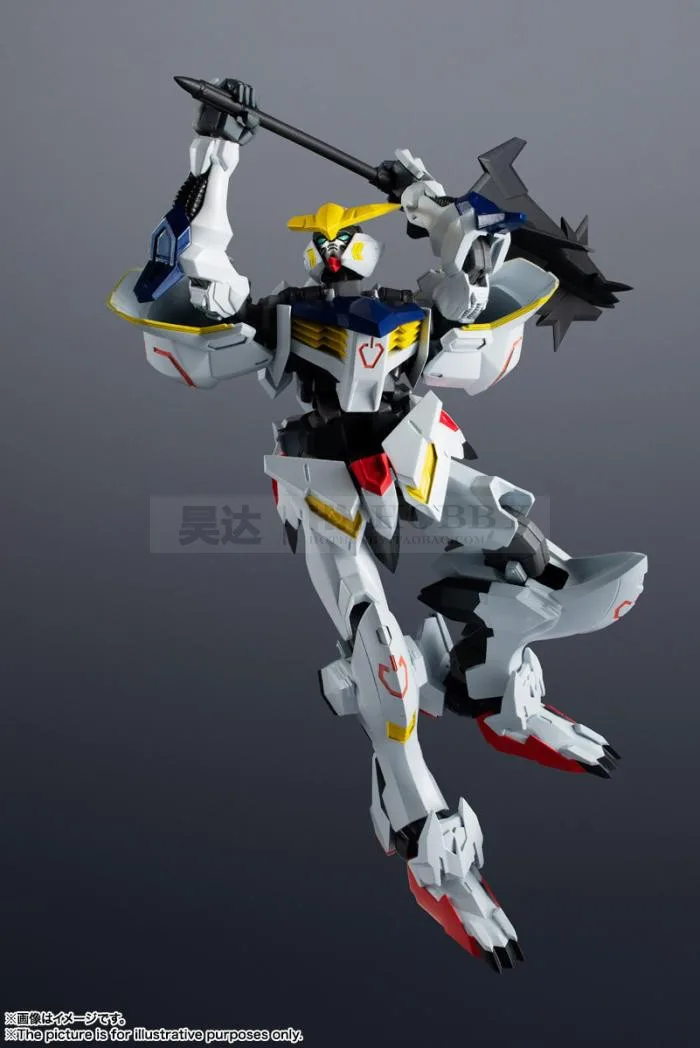 Оригинальные Bandai Gundam Universe GU Gundam Yuanzu Единорог летающие крылья готовая продукция пвх figma Модель Кукла игрушка аниме фигурка