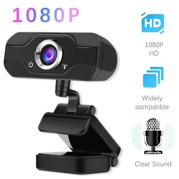 

1080P HD Web Camera Webcam Built-in Microphone Web Cam Conference Camera for Live Broadcast Video Calling Conference Work