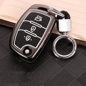 

Zinc alloy Luminous Car Key Case For Hyundai Tucson I10 IX25 IX35 I20 I30 I40 hb20 Santa Fe Creta Solaris Verna Mistra Elantra