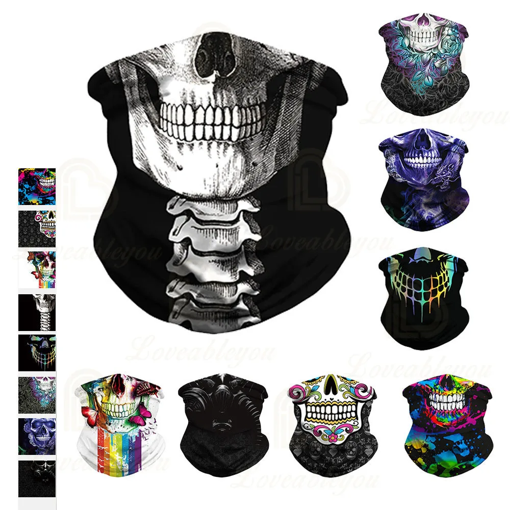 

Magic Headband Head Scarves Sport Multi Function Black Riding Bicycle Motorcycle Scarf Bandanas Variety Turban Hood 1pc