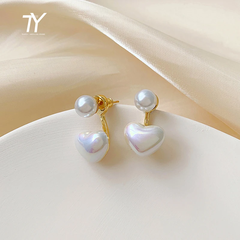 Серьги-подвески с жемчугом женские элегантные модные корейские Драгоценности