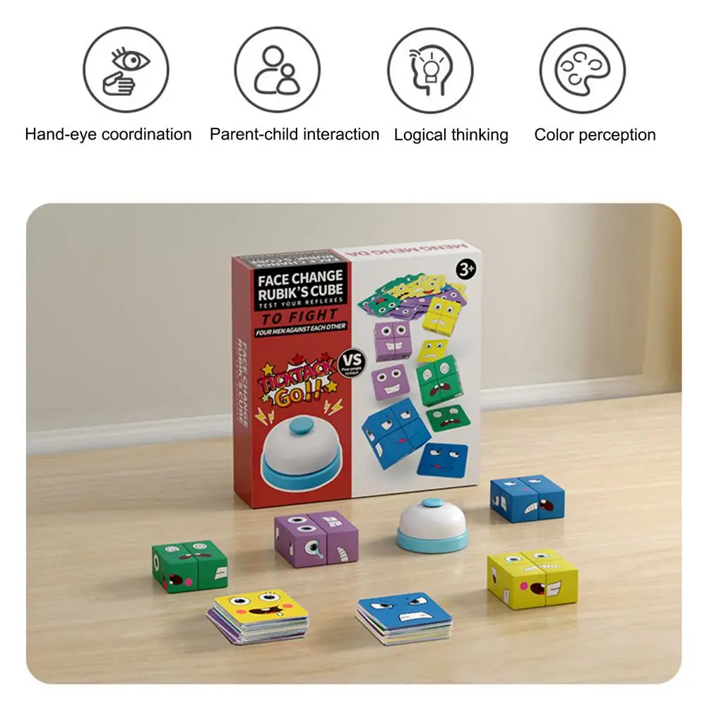 Kids Educational Toys Emotion Change Blocks Expressions Puzzles Child Wood Cube Table Games Early Learning Education Montessori 2 Kids Educational Toys Emotion Change Blocks Expressions Puzzles Child Wood Cube Table Games Early Learning Education Montessori 2