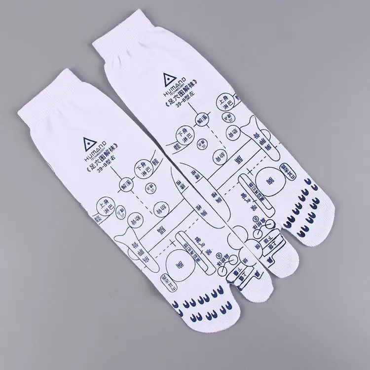 Foot xue wei wa Гольфы массаж ног рефлекторные точки носки для ног