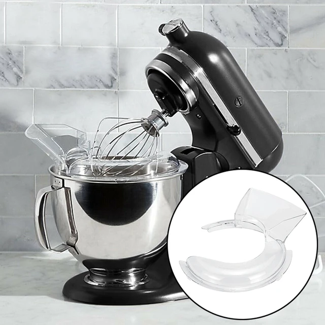 Pouring Shield Pouring Chute for KitchenAid Stand Mixer Stainless Steel  Bowls For K45SS KSM1 KSM100 KSM110 KSM120 KSM15 KSM16 - AliExpress