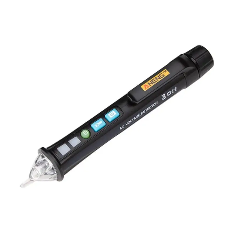 Интеллигентая(ый) дермы ручка ANENG VD409B 12 V-1000 V прочные Бесконтактный звук и светильник сигнализация Индукционная электрическая Умная Ручка