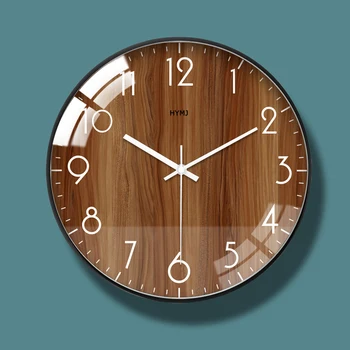 

Nordic Art Silent Wall Clock Modern Design Kitchen Creative Wall Clock Kids Living Room Zegar Scienny Metal Clock Wall JJ60WC