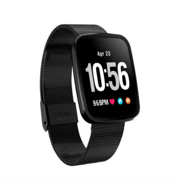 Black1 Новые смарт-часы Bluetooth спортивный Браслет smartwatch Браслет IP67 водонепроницаемый монитор сердечного ритма кровяного давления здоровье трекер - Цвет: Black1