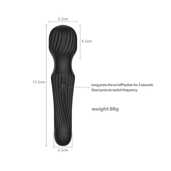 AV Stick Powerful Multi-mode Vibrator Vagina Clitoris G-spot Female Masturbator Dildo Anal Plug Female Sex Toy Male Adult Shop 6