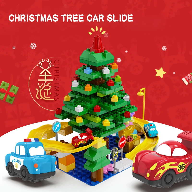 discount buy coupon Large Size Christmas tree Slide Block